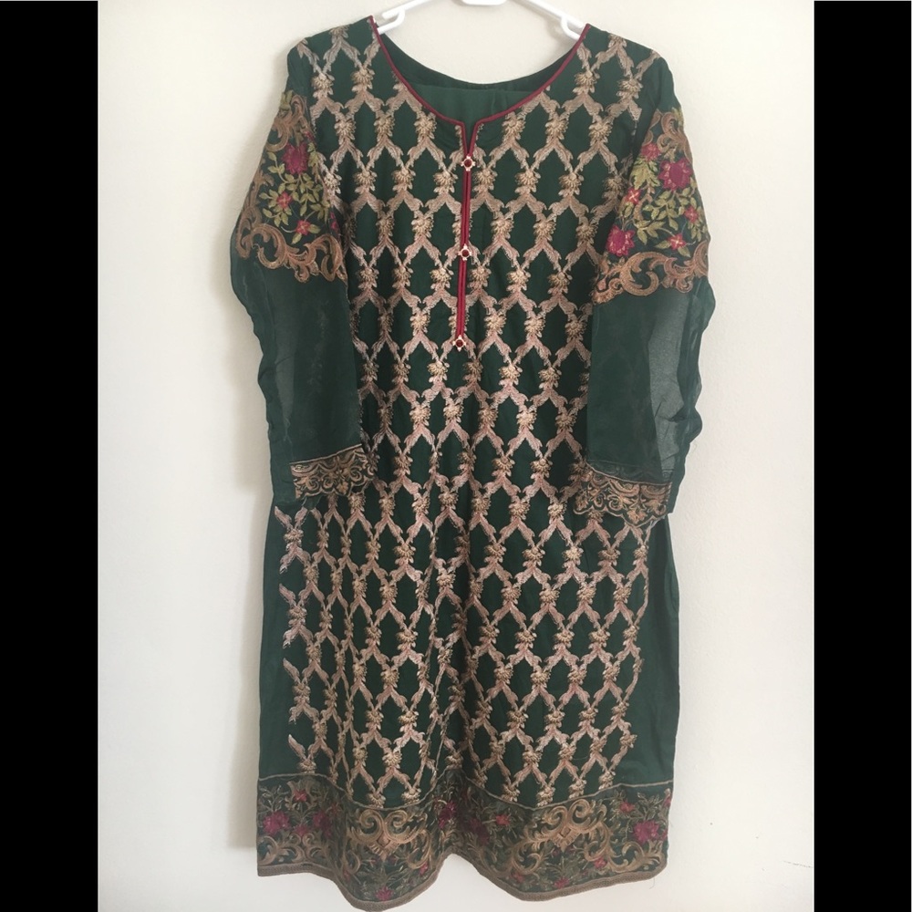 Embroidered dress for women